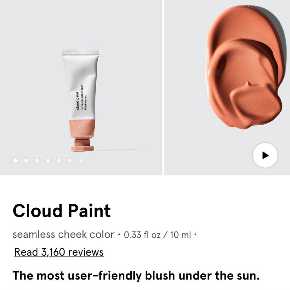 Glossier Cloud Paint in Dusk